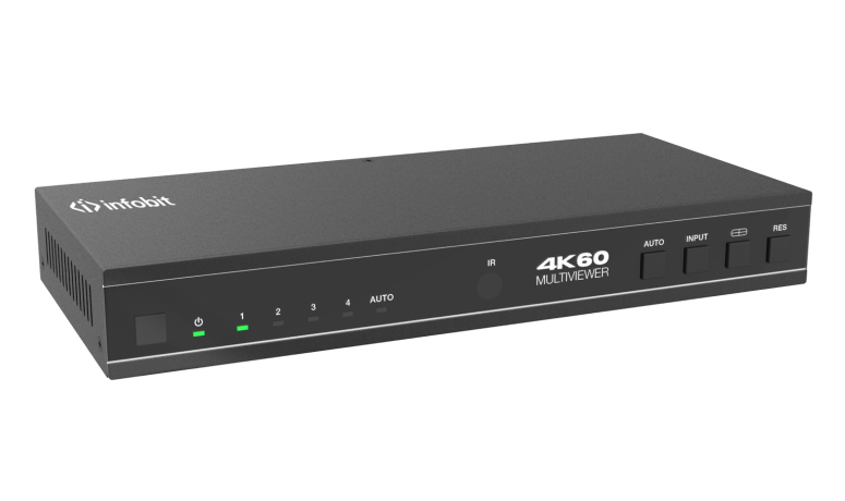 Бесподрывный коммутатор Infobit iSwitch 401MV 4K60 4x1 HDMI